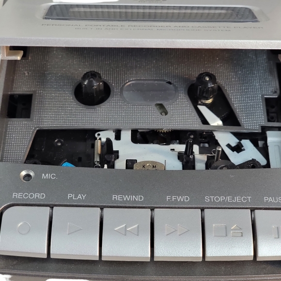 RCA RP3503 "Shoebox" Cassette Voice Recorder Personal Portable Player - Picture 5 of 9